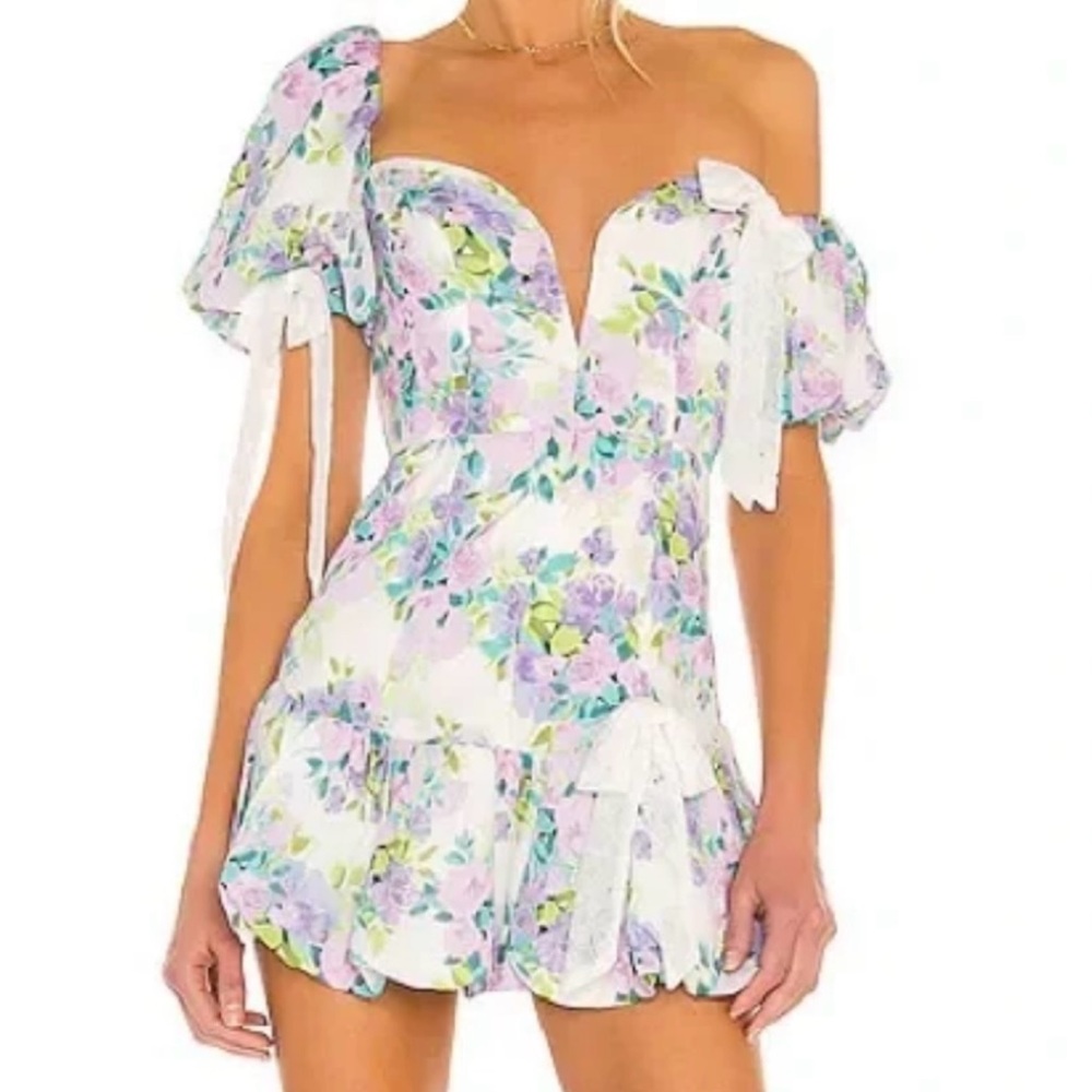 XS For Love and Lemons Lavender Dress